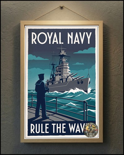Royal navy battleship - royal,
