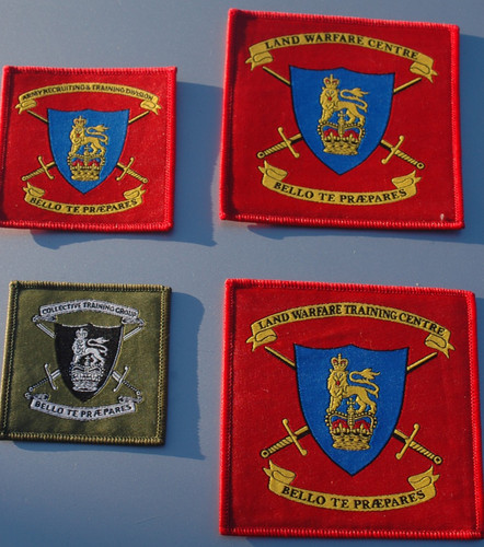 British army training units - british,