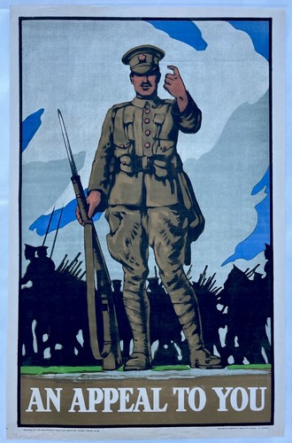 Original ww1 recruitment - original,