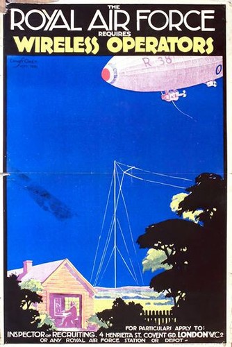 Vintage raf wireless operators - vintage,