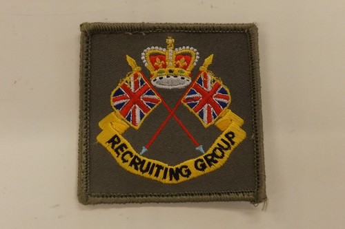 Military cloth badge - military, british