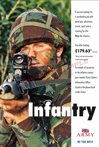 British army recruiting - british,