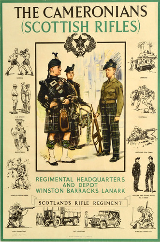 Cameronians scottish rifles - cameronians,