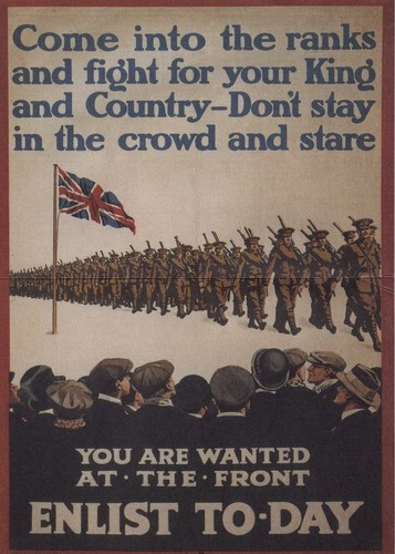 World war recruitment double - war,