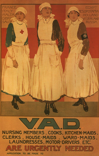 Red cross recruiting - recruiting, poster