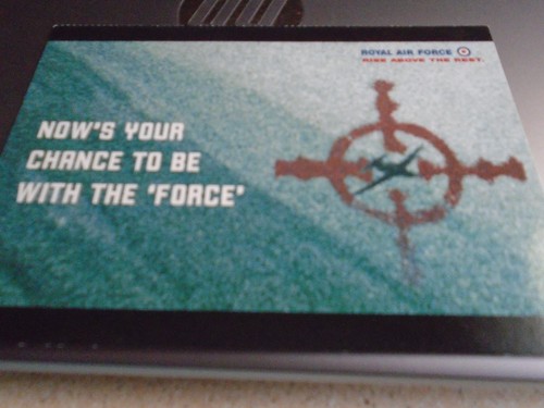 Royal airforce rise above - "rise,