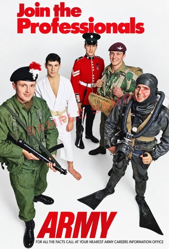 British army recruiting - recruiting, a4