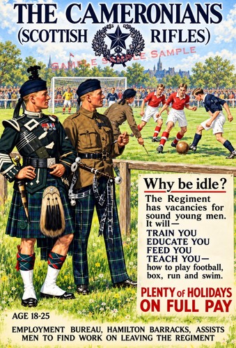 Cameronians - (scottish, rifles)