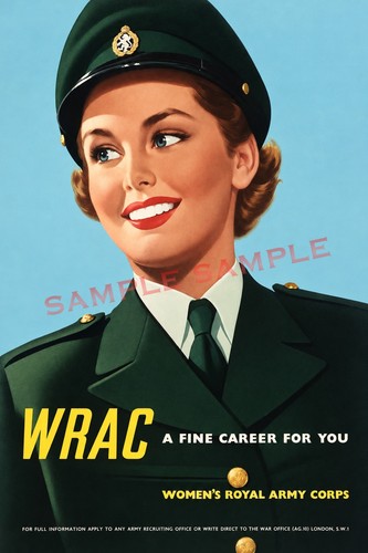 Wrac british army recruiting - army,