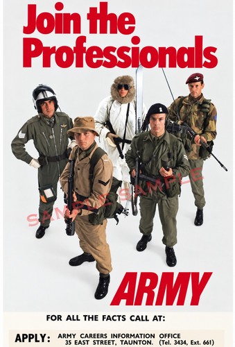 British army recruiting - british,