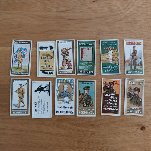 Cigarette card set - card, h.o