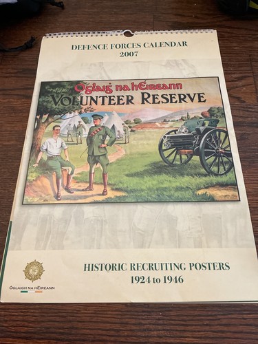 Irish defence forces - , calendar