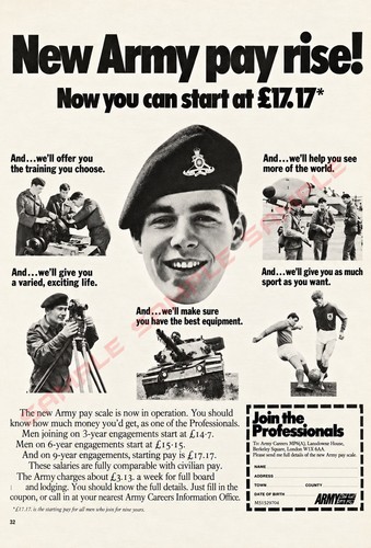 British army recruiting - british,